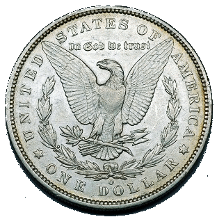 Серебряный доллар 1891 года